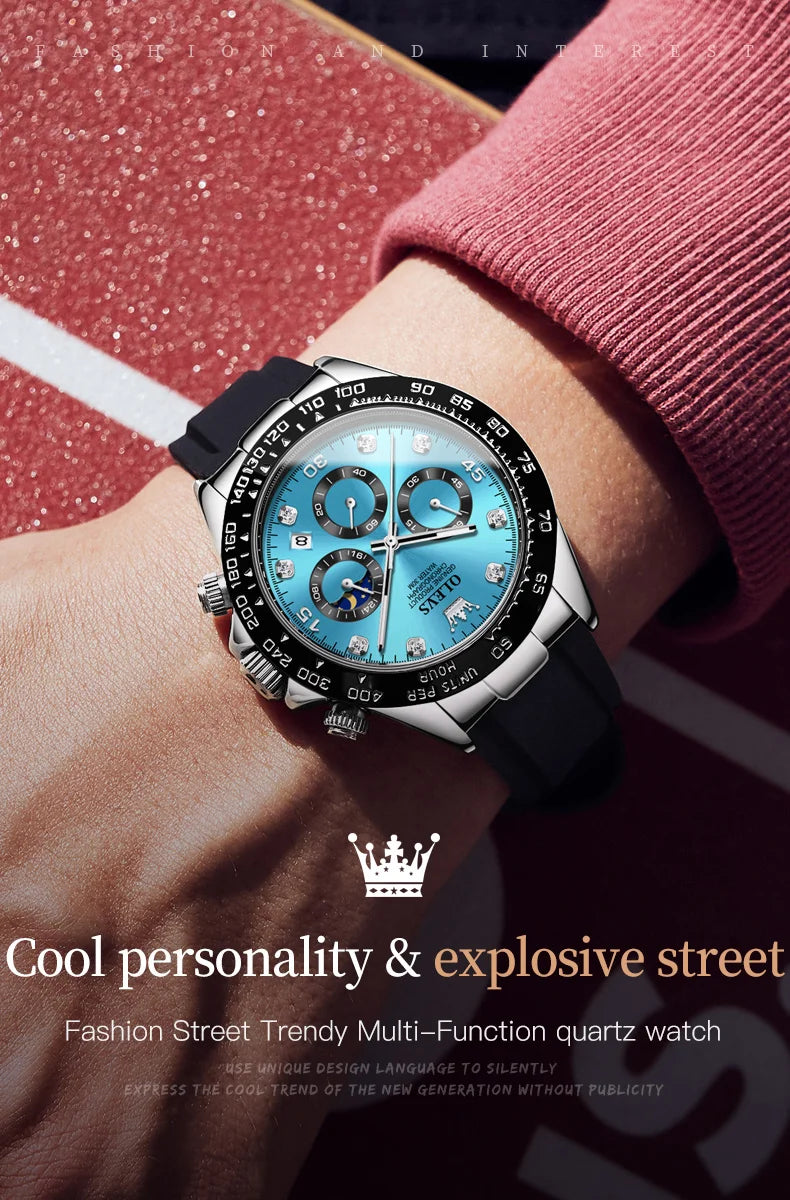 Gearly Moon Quartz Aqua