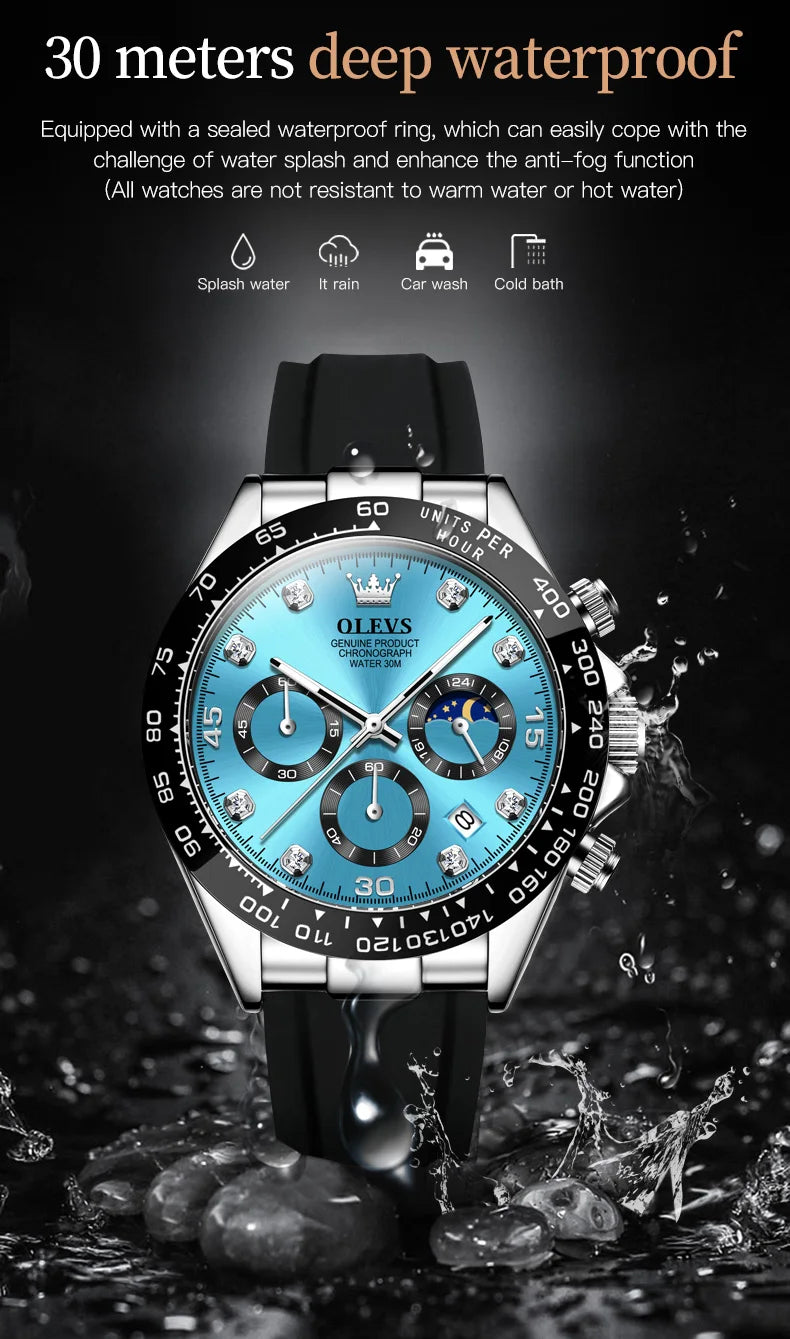 Gearly Moon Quartz Aqua