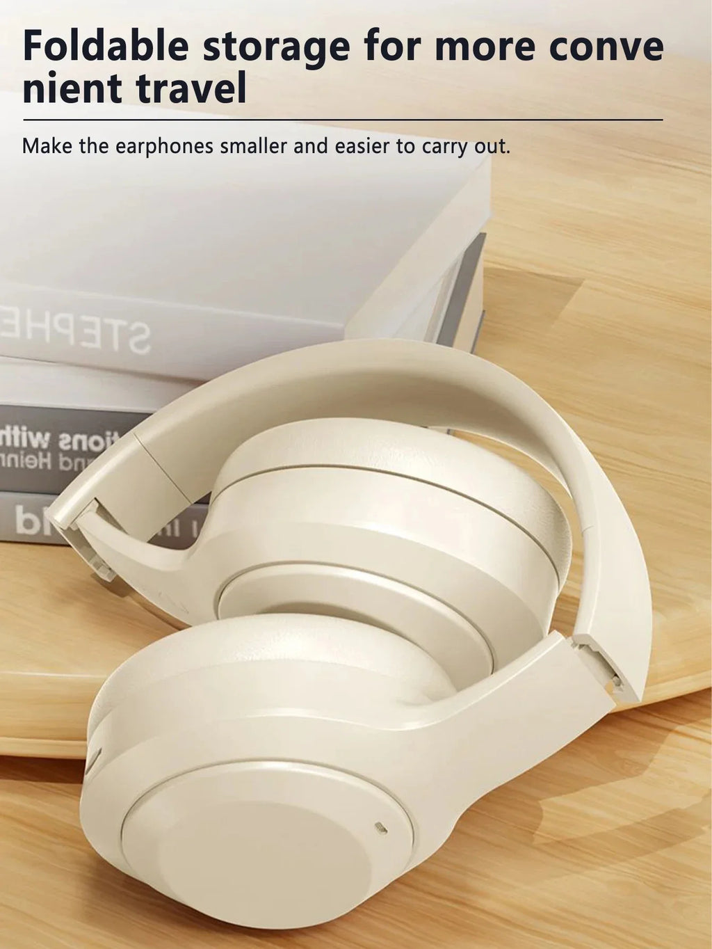 Bluetooth 5.3 wireless gaming headset, HiFi noise-cancelling microphone