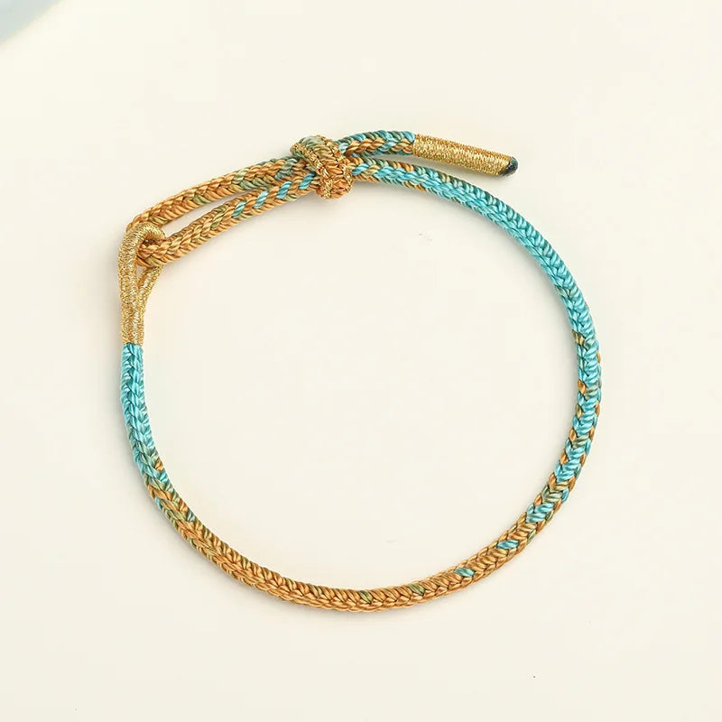 handmade bracelet adjustable unisex lucky charm success gift students