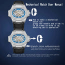 Gearly Skeleton Auto Leather