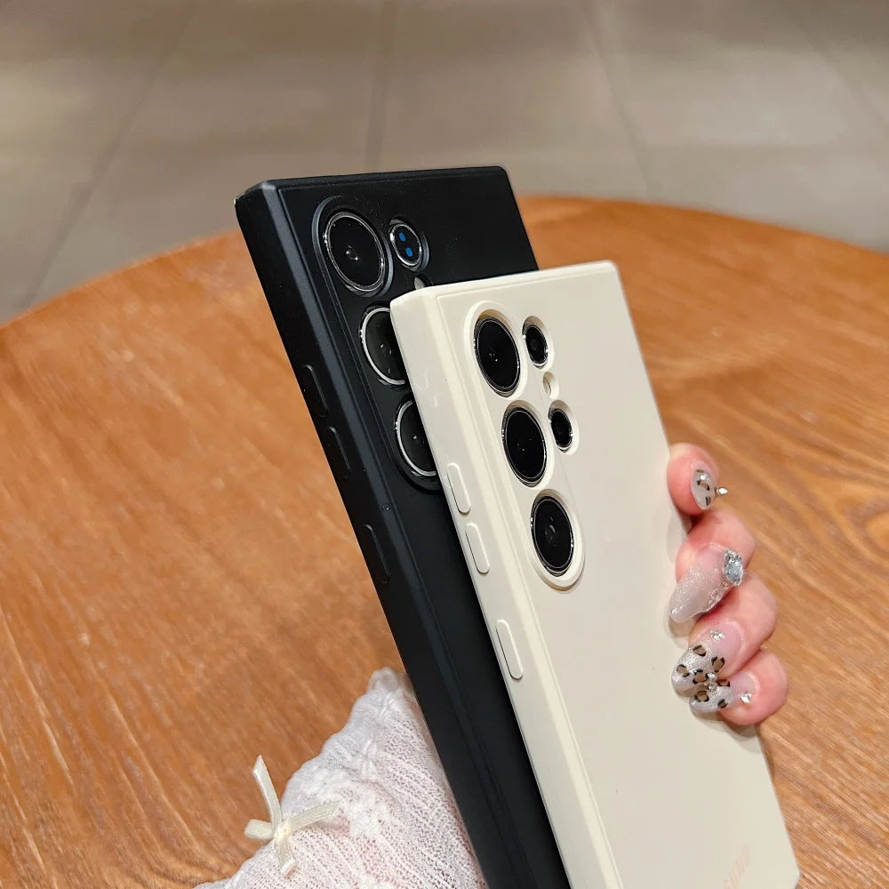 Premium liquid silicone case for Samsung Galaxy