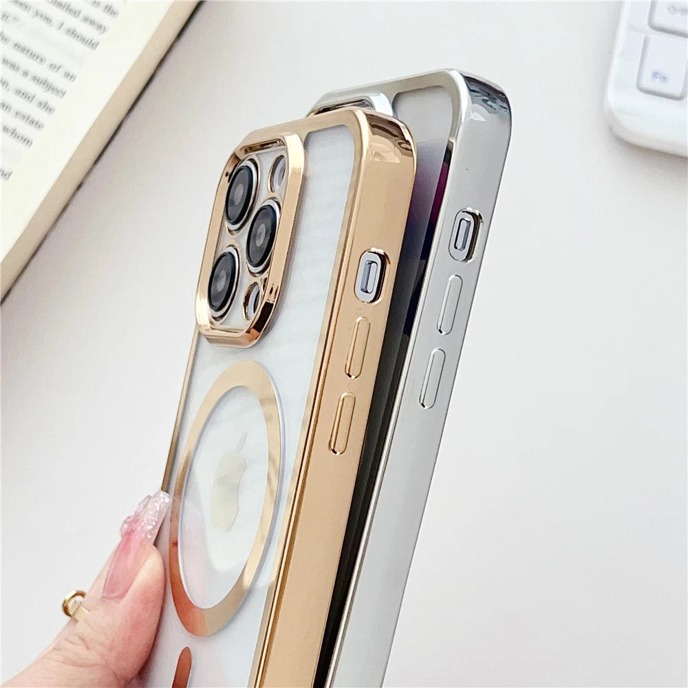 Luxury Magnetic Necklace Phone Case iPhone Magsafe
