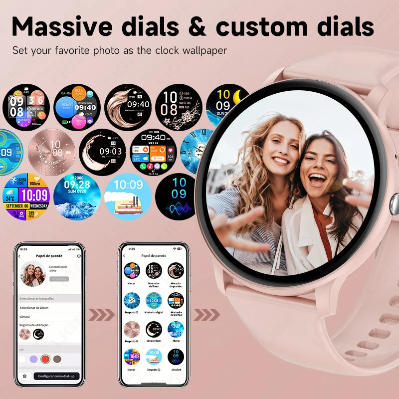 Smartwatch Fitness Bluetooth Health