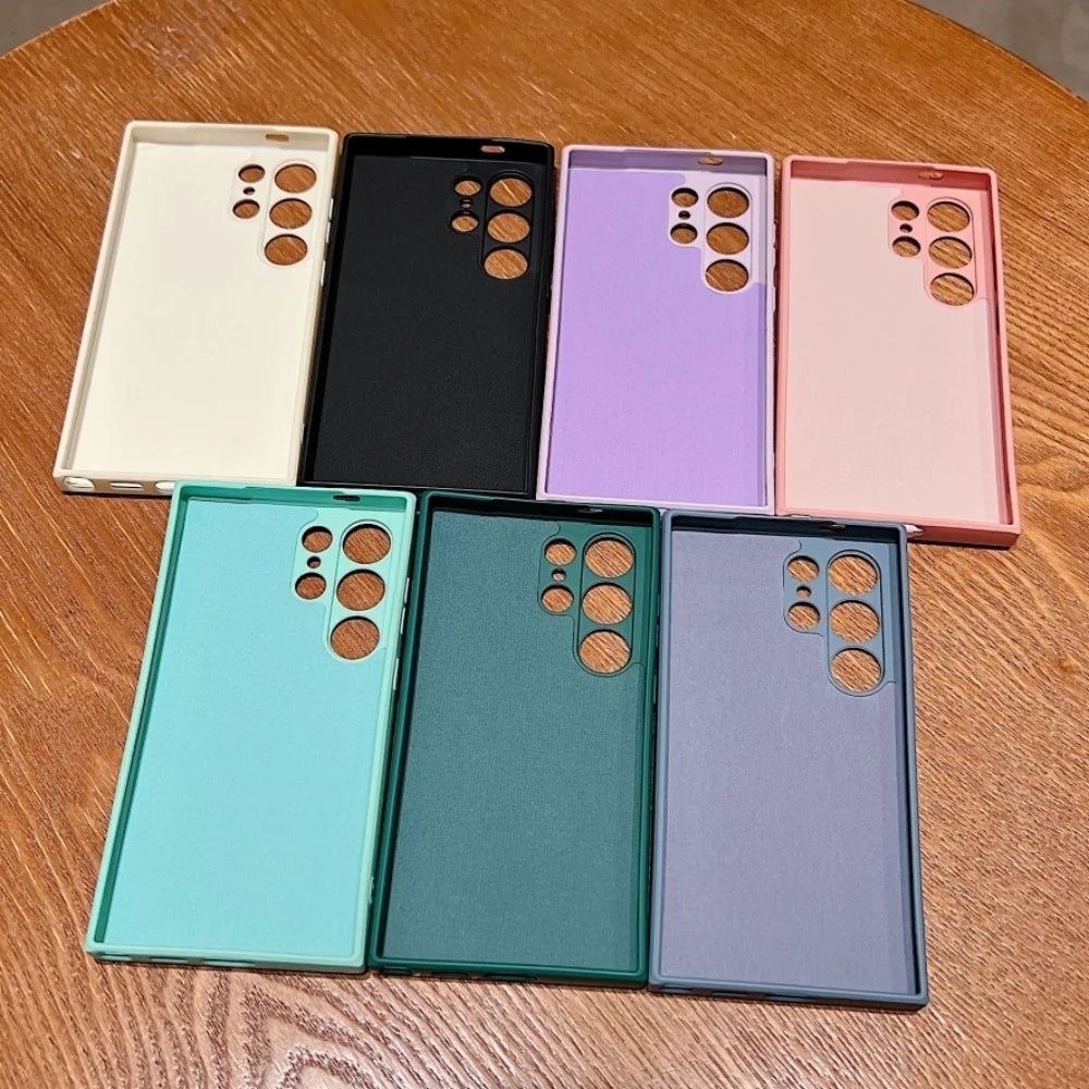 Premium liquid silicone case for Samsung Galaxy