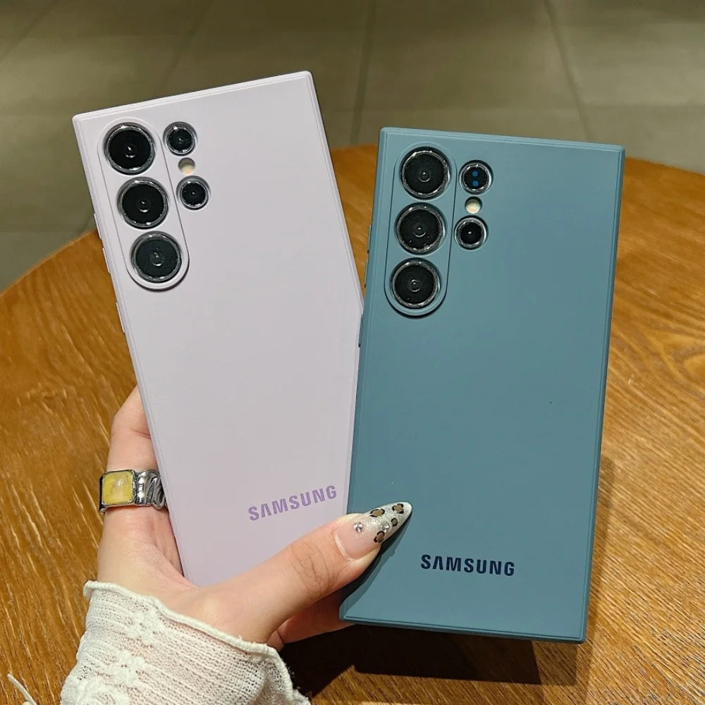 Premium liquid silicone case for Samsung Galaxy