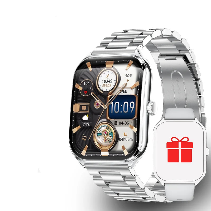 Ultra Thin Smartwatch AMOLED Display Call Reminder Fitness