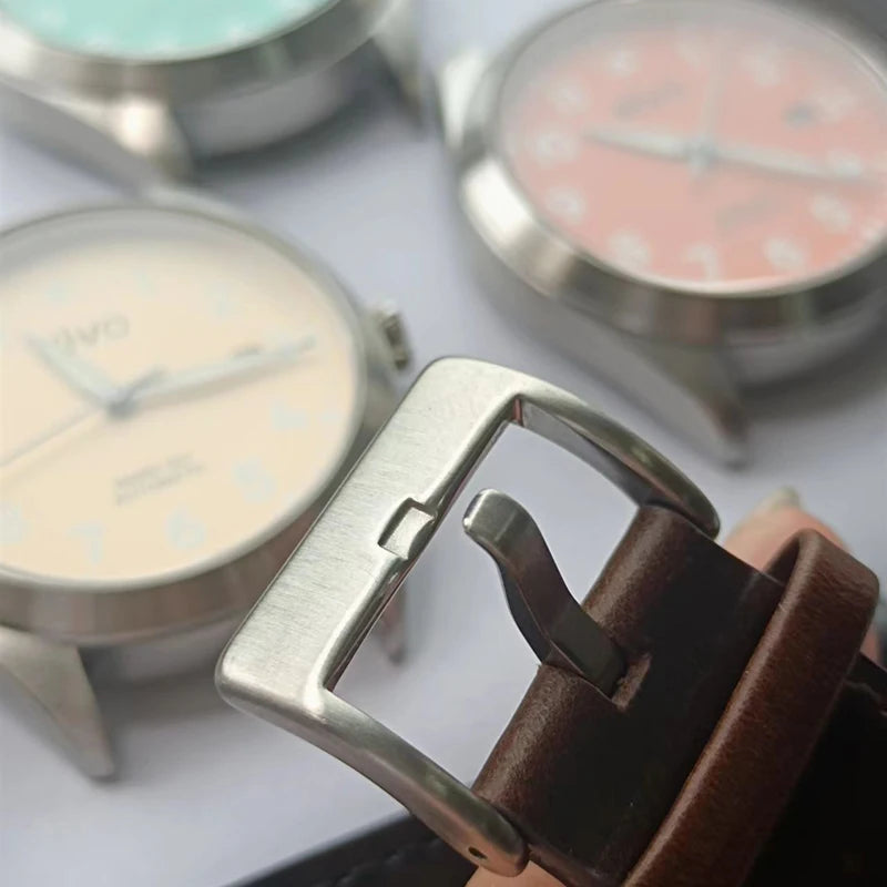 Flieger Pilot Watch Automatic Mechanical Aviator Field Wristwatch