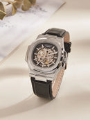 Gearly Skeleton Auto Leather