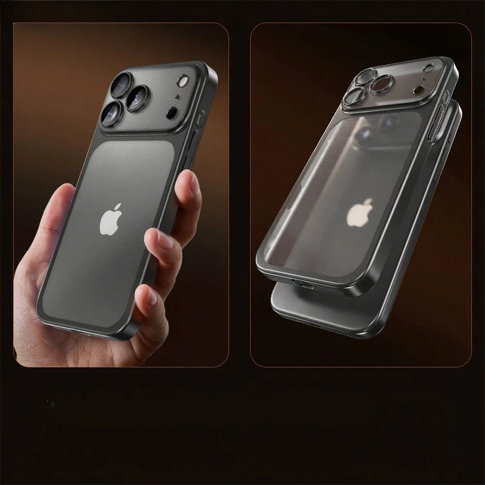 iPhone 17 Pro Max Clear Shockproof Matte Case