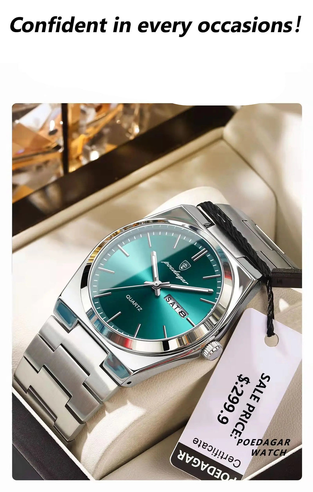 Gearly Luxury Steel Precision