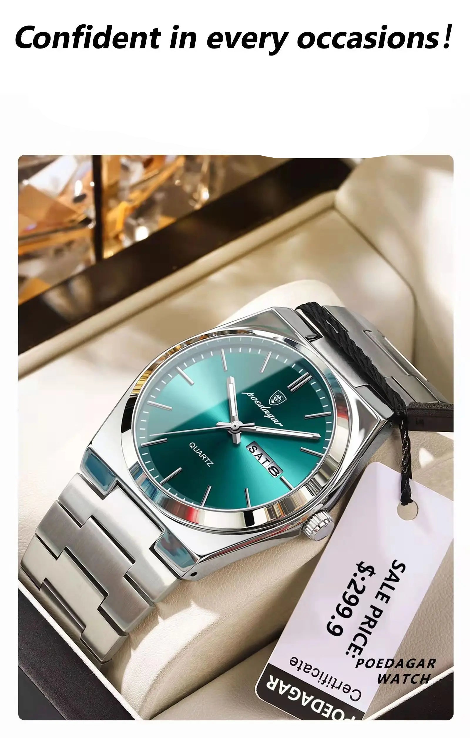 Gearly Luxury Steel Precision