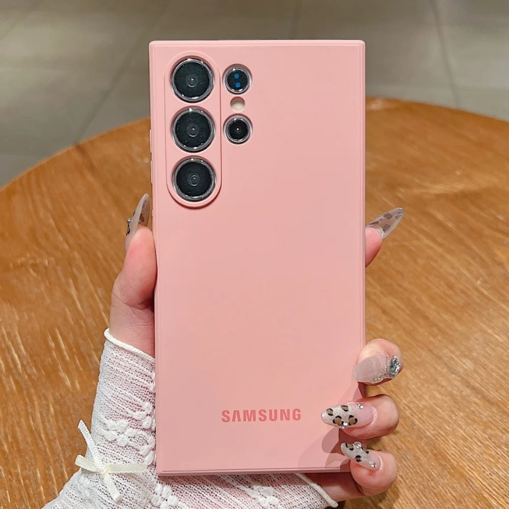 Premium liquid silicone case for Samsung Galaxy