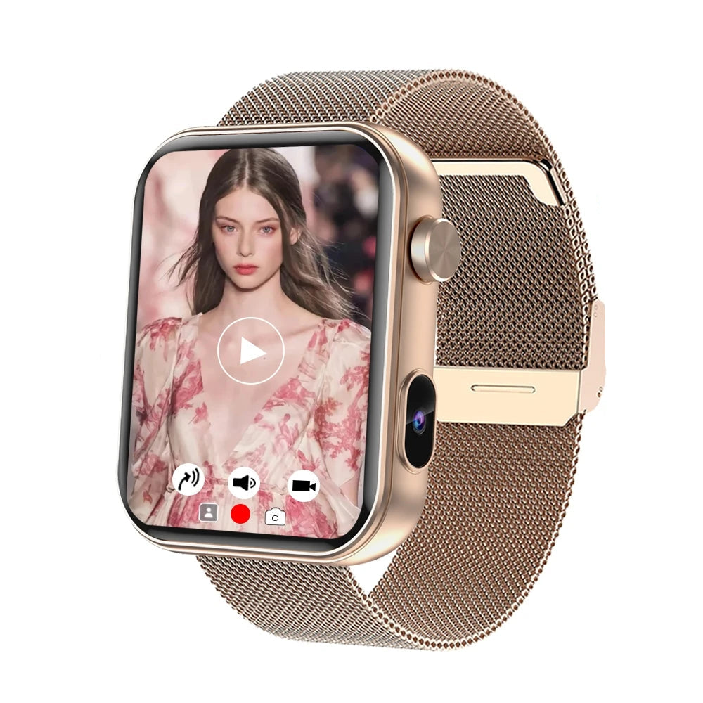 Smartwatch Fitness HeartRate Camera Bluetooth