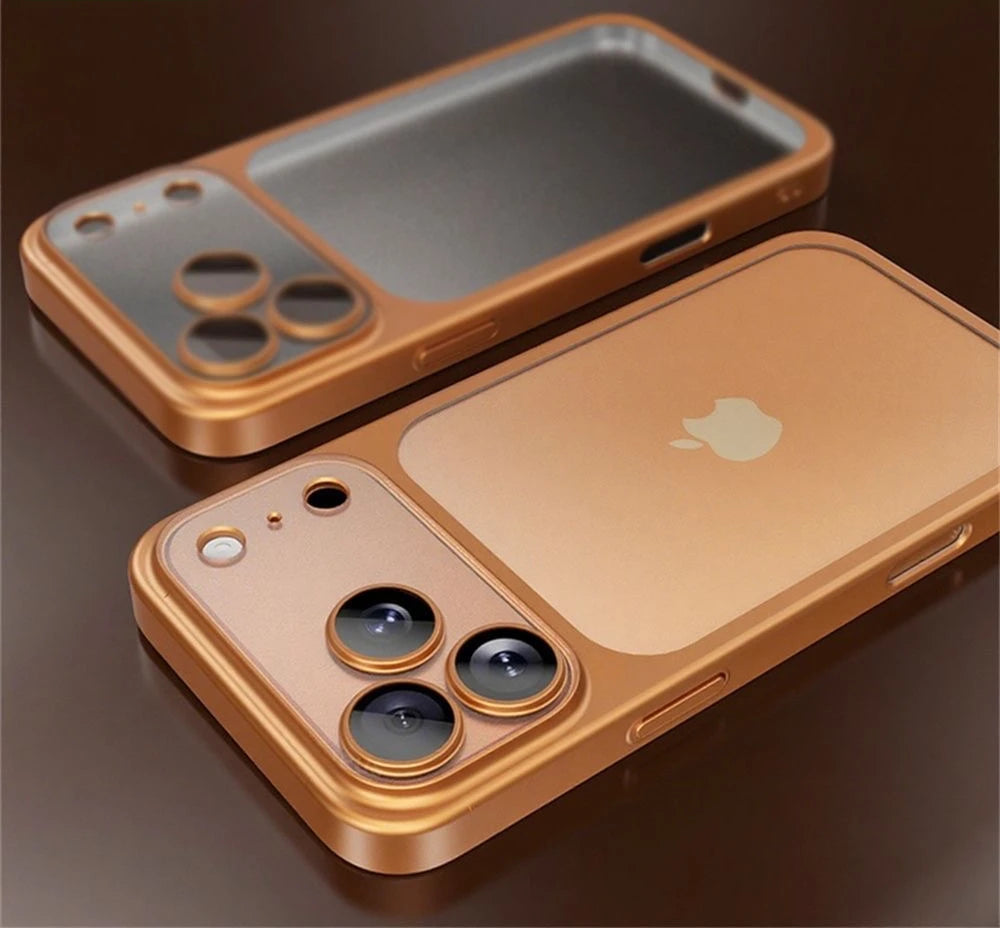 iPhone 17 Pro Max Clear Shockproof Matte Case