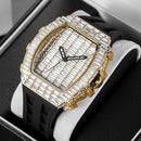 Gearly Square Diamond Quartz