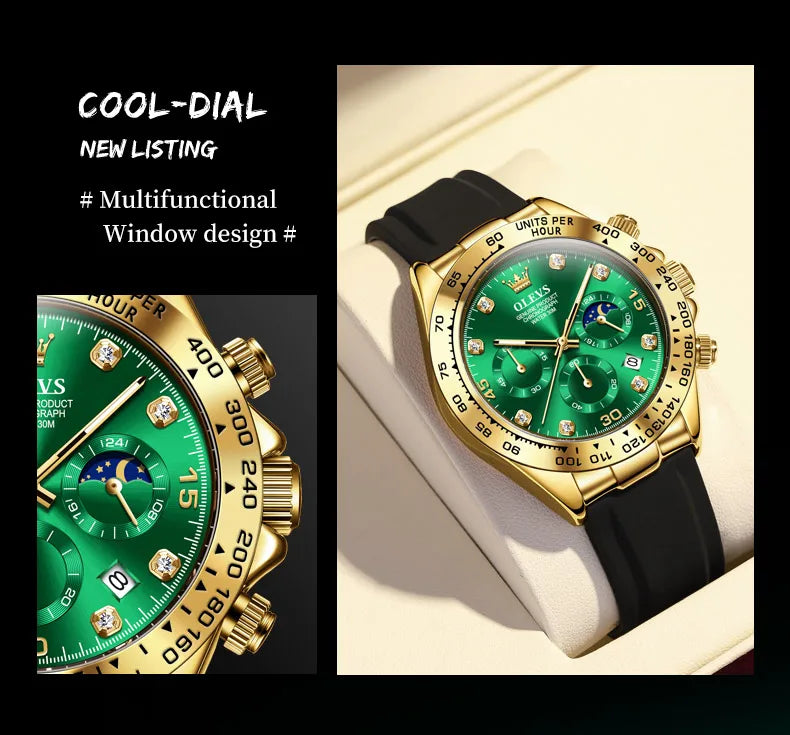 Gearly Moon Quartz Aqua