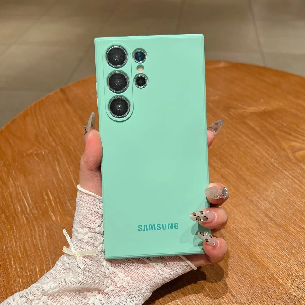 Premium liquid silicone case for Samsung Galaxy