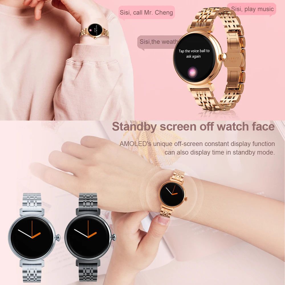 AMOLED Smartwatch Ladies Bluetooth