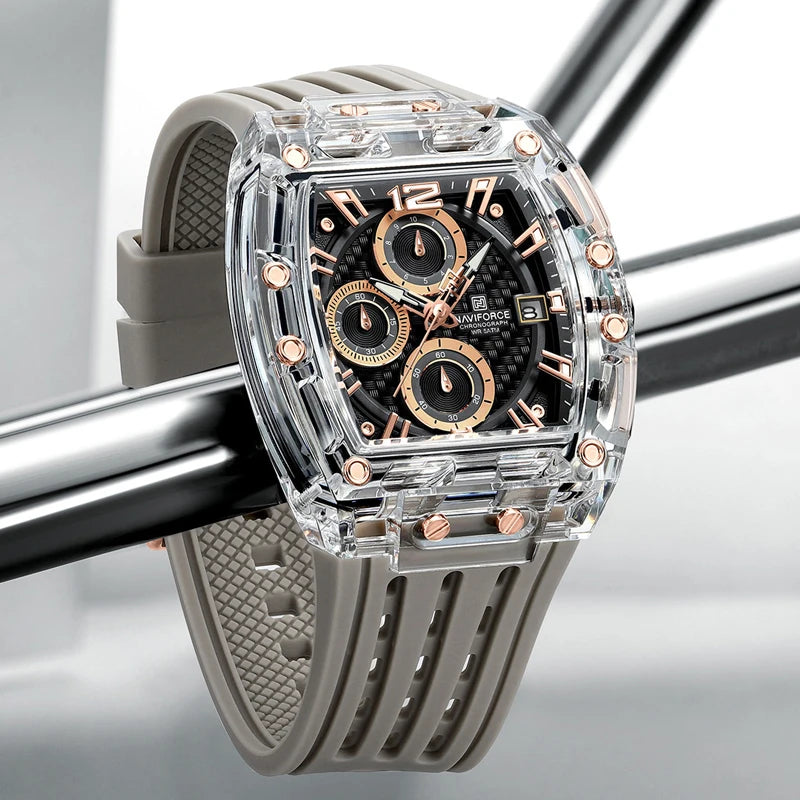 Gearly Quartz Sport Silicone