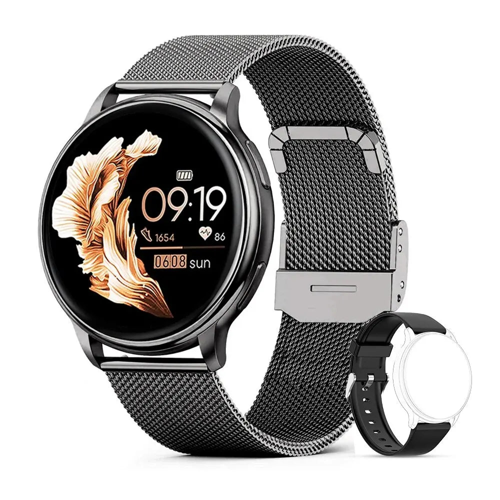 women smartwatch bluetooth fitness health sport android ios