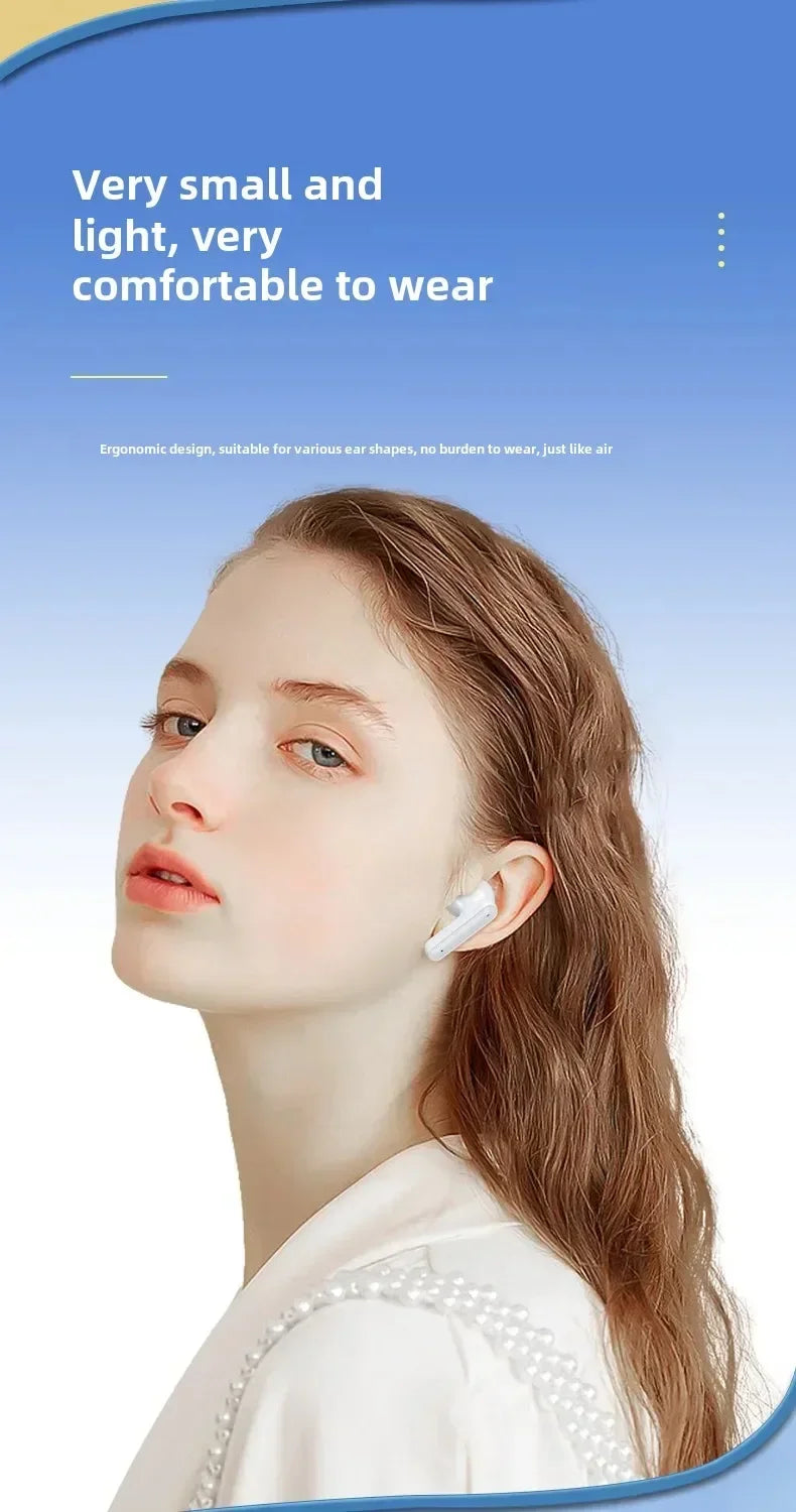 Gaming TWS Bluetooth earbuds, noise reduction, high-fidelity bass