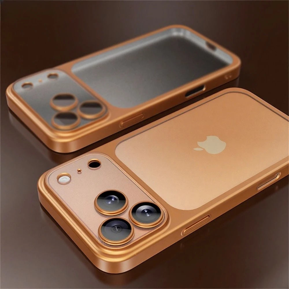 iPhone 17 Pro Max Clear Shockproof Matte Case