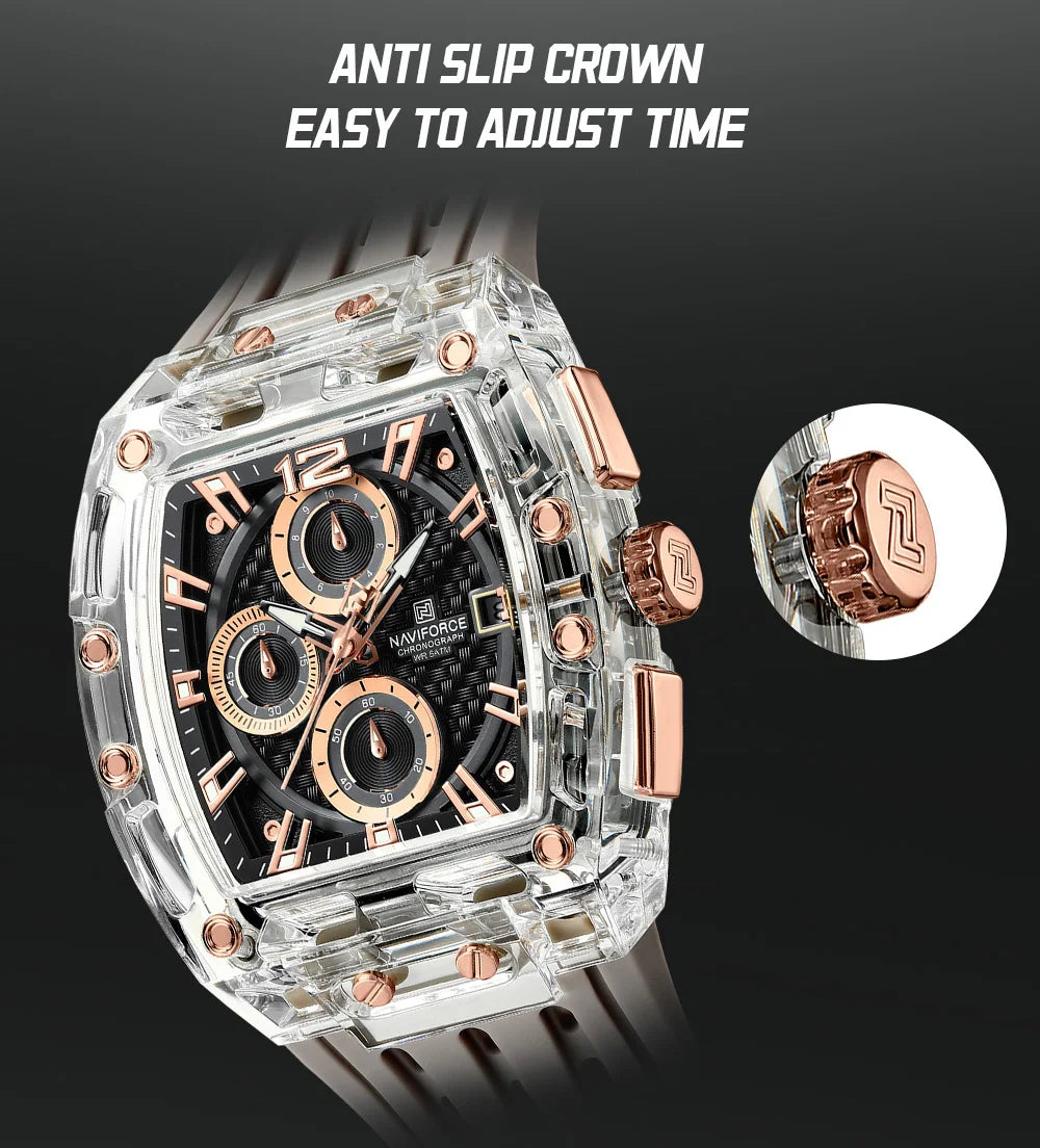 Gearly Quartz Sport Silicone