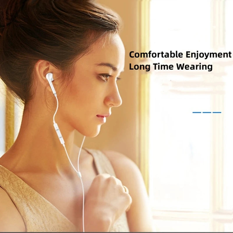 Type-C wired earbuds Samsung Xiaomi Huawei VIVO in-ear