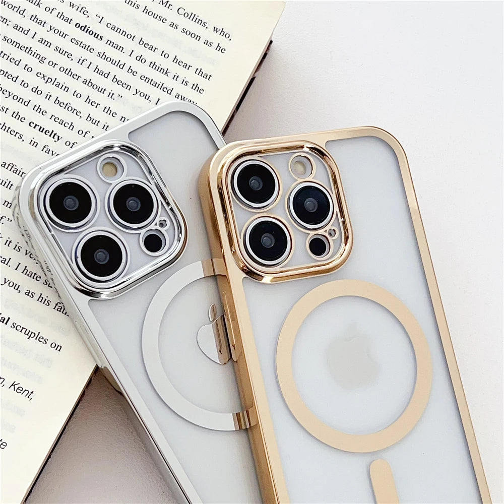 Luxury Magnetic Necklace Phone Case iPhone Magsafe