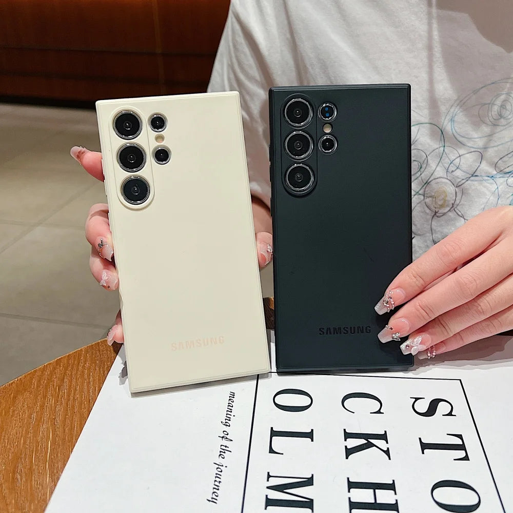 Premium liquid silicone case for Samsung Galaxy