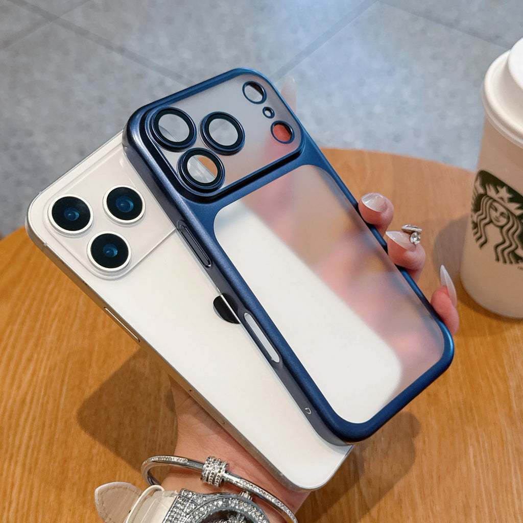 Transparent iPhone Case Clear Cover Anti-Fall Protection