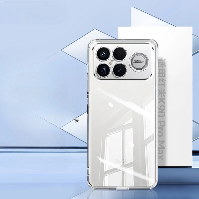 ultra thin clear tpu silicone phone case cover Redmi