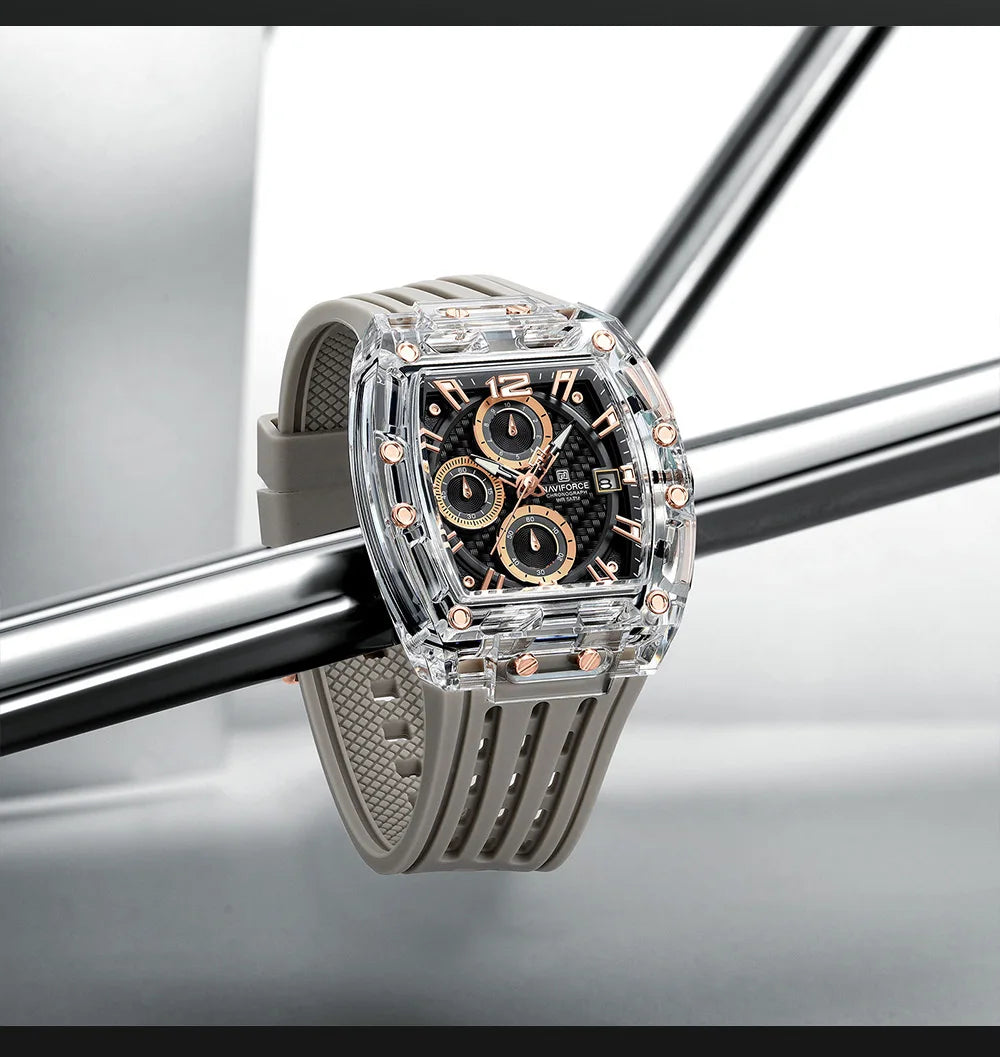 Gearly Quartz Sport Silicone