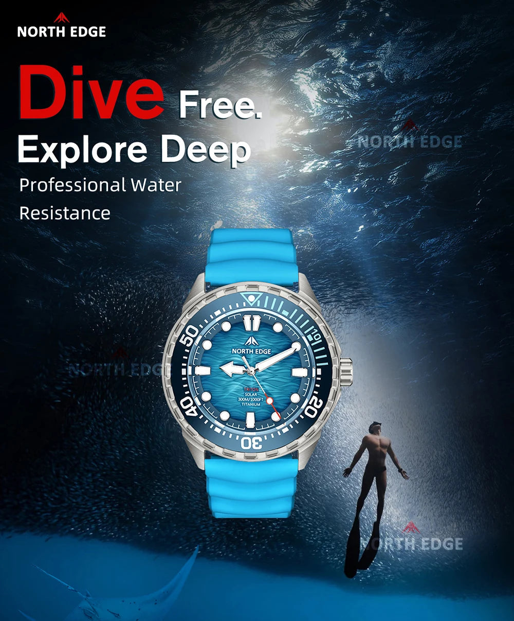 Gearly Titanium Solar Diver