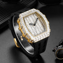 Gearly Square Diamond Quartz