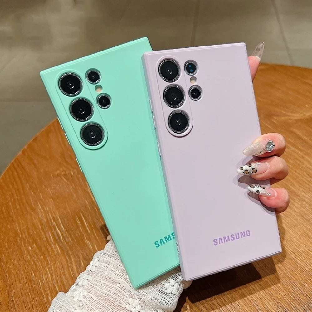 Premium liquid silicone case for Samsung Galaxy