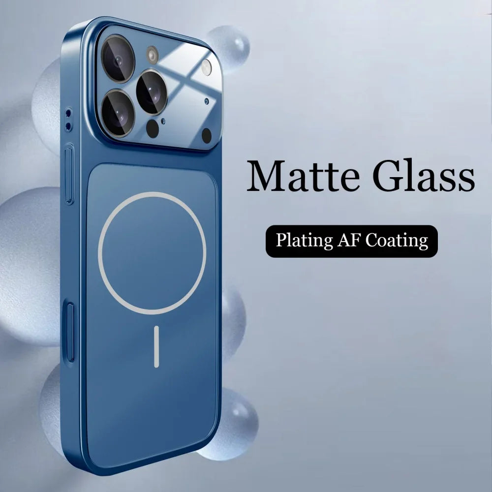 Nano matte glass case with strong MagSafe for iPhone
